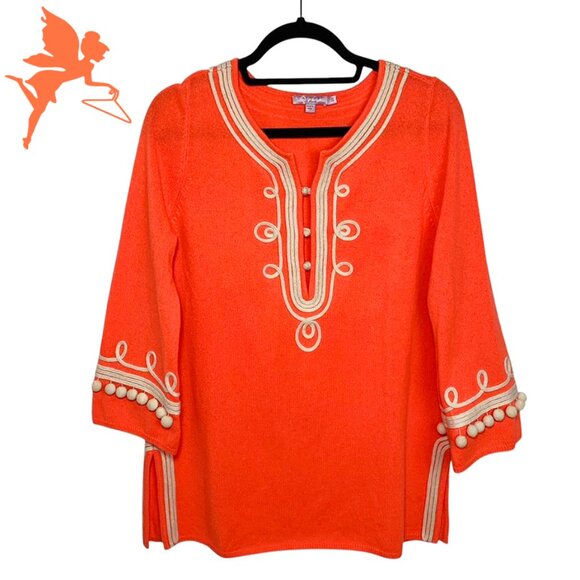 CALYPSO ST. BARTH Cashmere Vacation Tunic Sweater